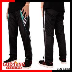 Gudang Fashion - Celana Training Olahraga Terbaru - Hitam