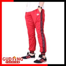 Gudang Fashion - Celana Training Pria - Merah
