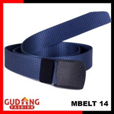 Gudang Fashion - Ikat Pinggang Kanvas Pria - Banyak Warna
