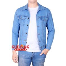 Gudang Fashion - Jaket Denim Keren Casual Pria