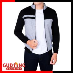Gudang Fashion - Jaket Olahraga Training Terbaru - Abu - Hitam