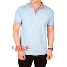 Gudang Fashion - Kaos Pendek Berkerah Pria - Banyak Warna
