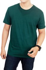 Gudang Fashion - Kaos Polos Pendek Cotton Combed S24 - Bottle Green