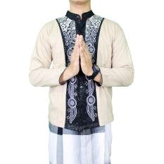 Gudang Fashion - Kemeja Koko Muslim - Krem
