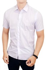 Gudang Fashion - Kemeja Polos Buat Pria Kerja - Putih