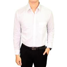 Gudang Fashion - Kemeja Pria Lengan Panjang Regular Fit - Putih