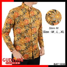 Gudang Fashion - Kemeja Pria Slimfit Terbaru Batik - Kombinasi Warna