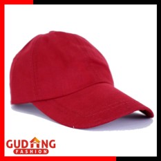 Gudang Fashion - Topi Keren Wanita Distro - Merah Maroon