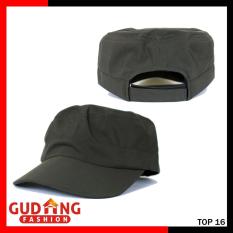 Gudang Fashion - Topi Komando Polos Terbaru Unisex - Hijau Army