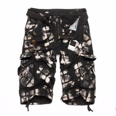 GX Cargo Shorts Pria Kamuflase Summer Dijual Hot Cottonoveralls Lutut Panjang Celana Panjang Fashion Pria Celana Pendek Kargo Grosir-Intl