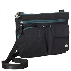 Haiku Wanita Wanderlust Eco Selempang Tas Tangan, Hitam Juniper-Internasional