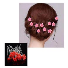 Hair Bunga Tusuk - Aksesoris Hiasan Rambut Sanggul Konde (10 Pcs)