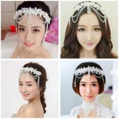 Hair Piece Bindi Juntai Hiasan Rambut Aksesoris Pesta Pengantin HAC01