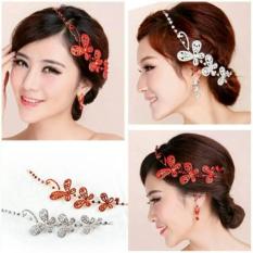 Hair Piece Hiasan Rambut Tiara Pengantin H24