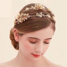 Hair Piece Hiasan Rambut Tiara Wedding Crown Rambut Pesta Pengantin CC0112