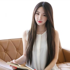 HAIRCLIP SMOOTHING LIGHT BROWNN 60CM