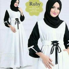 Haisyam shop ruby dress termurah maxi gamis berkualitas