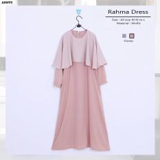 Hana Baju Gamis Muslim Dress Wanita Seri Rahma