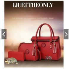 Handbag paketan set 3in1 tortor tas kerja tas pesta wanita remaja murmer