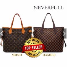 HANDBAGKU TAS NEVERFULL DAMIER GROSIR fashion wanita branded import batam murah totebag slempang