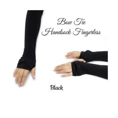 Handsock Jempol Pita Polos - Manset Tangan Jempol Pita Polos Premium Aksesoris Berhijab Aksesoris Muslim Wanita Deker Tangan Sarung Tangan Muslimah Pelindung Tangan Anti Panas - Warna Random