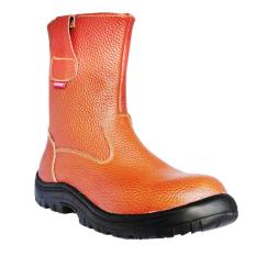 Handymen NBR 802 leather safety boot - Tan
