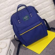 Hangkingkong Tas Ransel Wanita Import Batam Backpack Sekolah Kerja Model Korea Besar Muat Banyak Kekinian Terbaru - Black, Navy Blue, Army, RedMixWhite, Pink
