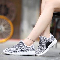 Happy Beli Baru Kelapa Sepatu Kasual Sepatu Wanita Pagi Berkualitas Tinggi Bernapas Mesh Sepatu-Intl
