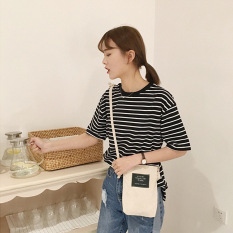 Asli minimalis Korea Selatan netral Harajuku Sastra korduroi standarisasi pakaian selempang clutch Retro tas bahu dengan