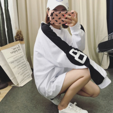 Harajuku Kaos Lengan Panjang Baju Dalaman Korea Fashion Style Wanita Musim Semi dan Musim Gugur (Lengan Panjang 8 No. Putih)