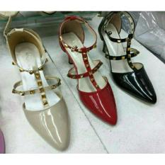 Harga Obral !! HEELS STUT VALENTINO KREM Termurah Se- Shopee
