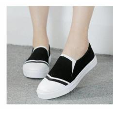 Harga Promo !! Sepatu Wanita Kets Slip On SDS136 Ter-MURAH