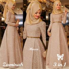 Hasanah Fashion New Zamirah 3 - Mocca