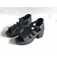 heels spider tutup hitam