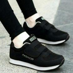 HELLO - SEPATU WANITA SNAEKERS FASHION HITAM
