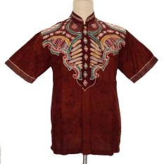 HEM BATIK TULIS UJE KERAH KOKO - HP5038