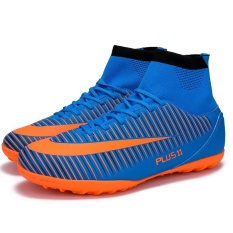 Berkualitas Tinggi Terbaru Soccer Sepatu Pria Fashion Outdoor Nyaman Bernapas Sepatu Sepak Bola (ukuran 33-44)-Intl