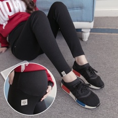 Tinggi Kualitas Maternity Perut Celana Kausal Celana untuk Kehamilan Pemakaian Plus Ukuran Musim Panas dan Musim Semi Pakaian untuk Wanita Hamil (grey) -Intl