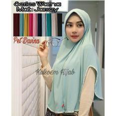 Hijab Cantik / Jilbab Pet Davina - Grosir Seri 3 Buah - Multicolor