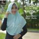 Hijab Instan Arrafi Talita List Bunga (warna Baby Toska) AR45Bu jilbab kerudung gamis fashion bergo serut tali Hijab Instan Arrafi Talita List Bunga (warna Baby Toska) AR45Bu jilbab kerudung gamis fashion bergo serut tali