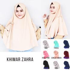 Hijab Instan Jilbab Kerudung Khimar Zahra - Jilbab Instan - Kerudung Hijab Khimar Instan
