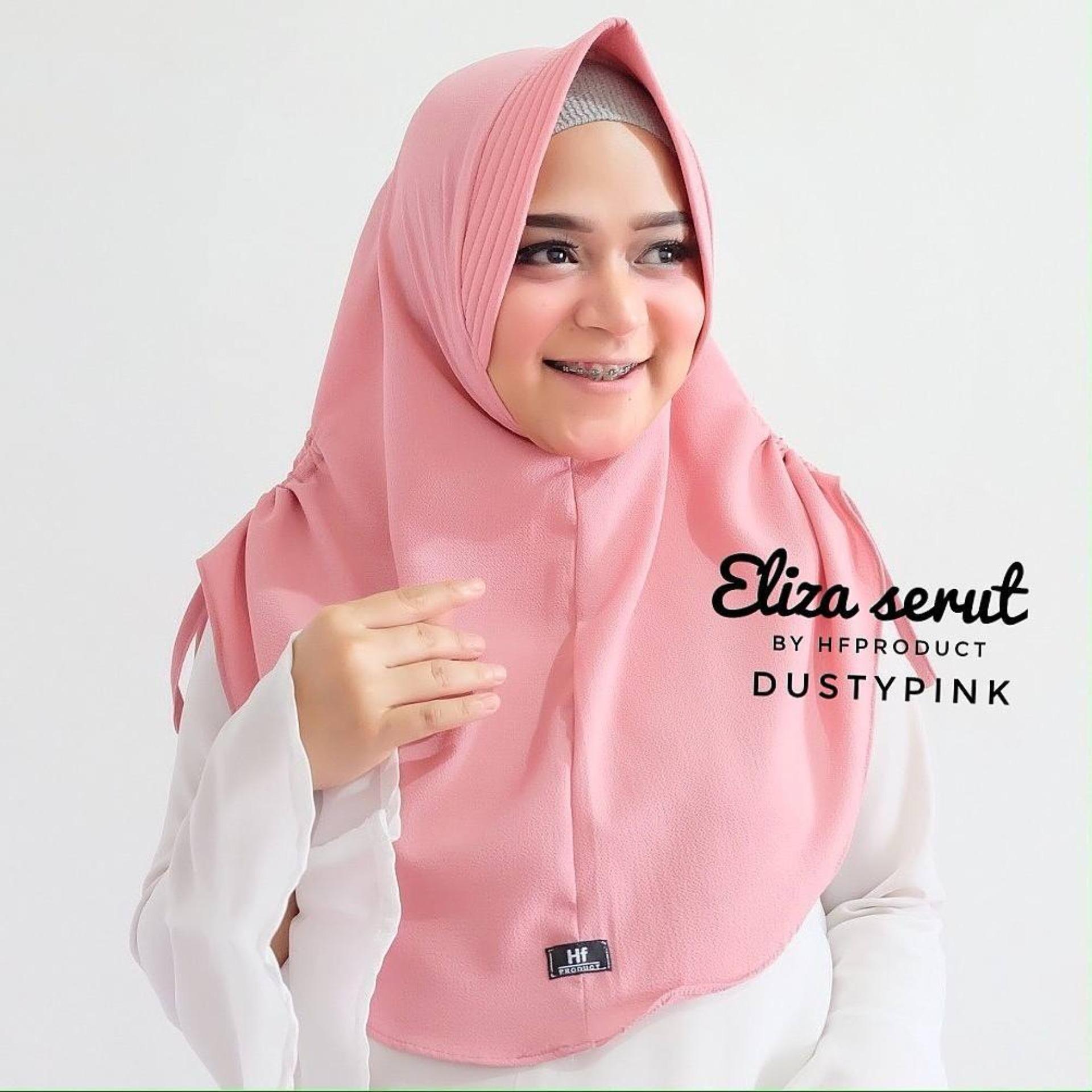 Hijab Jilbab Instan - Eliza Serut 