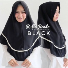 Hijab Jilbab Instan - Rufle Renda