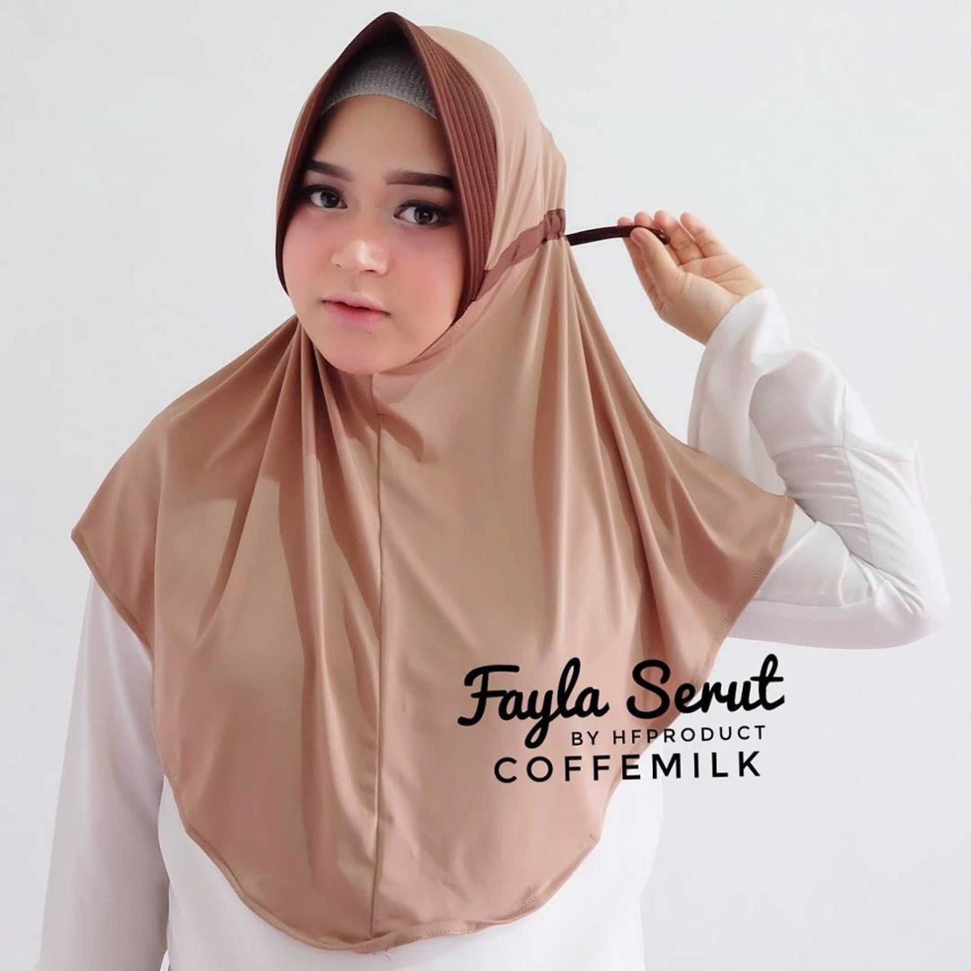 Hijab Jilbab Instant - Fayla Serut