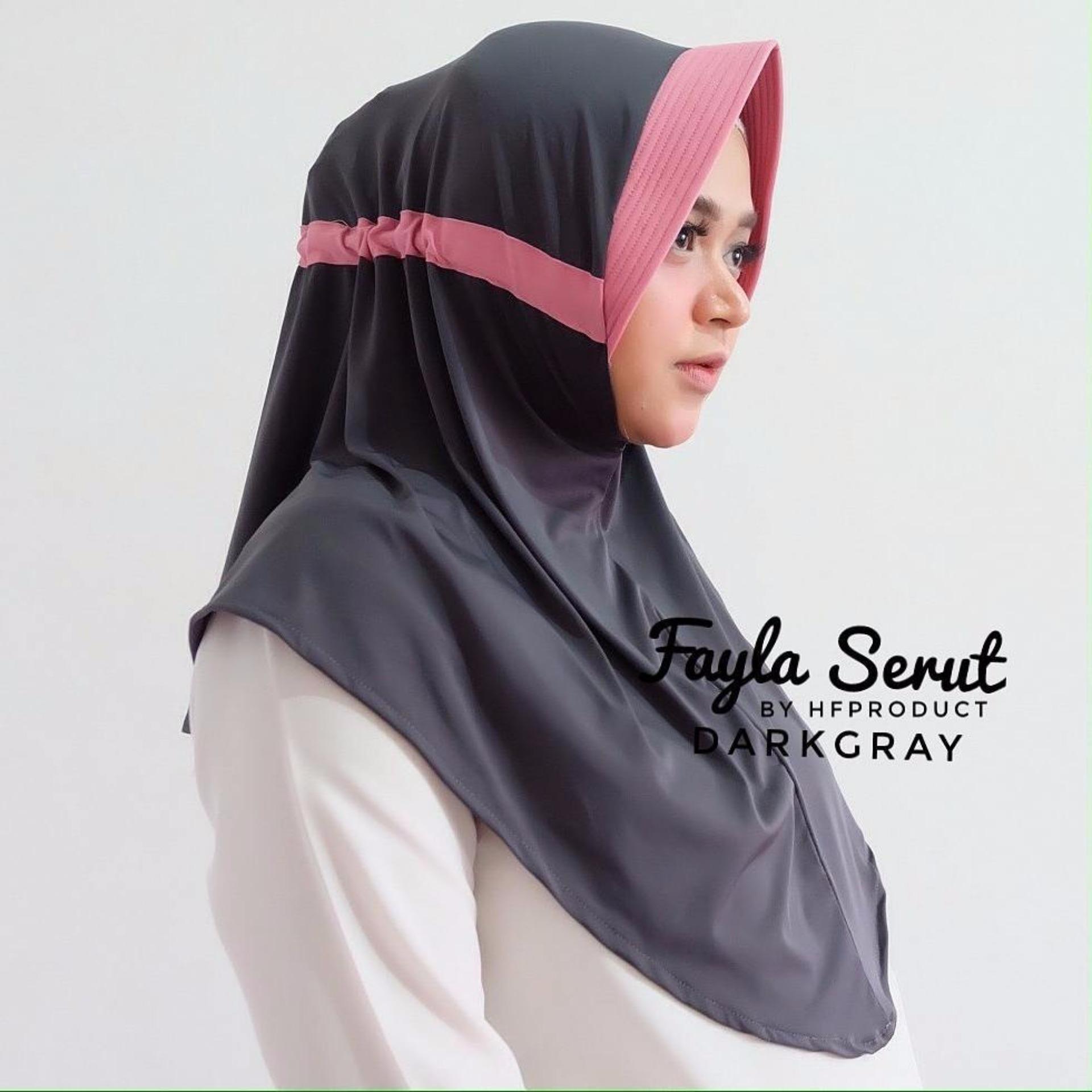 Hijab Jilbab Instant - Fayla Serut