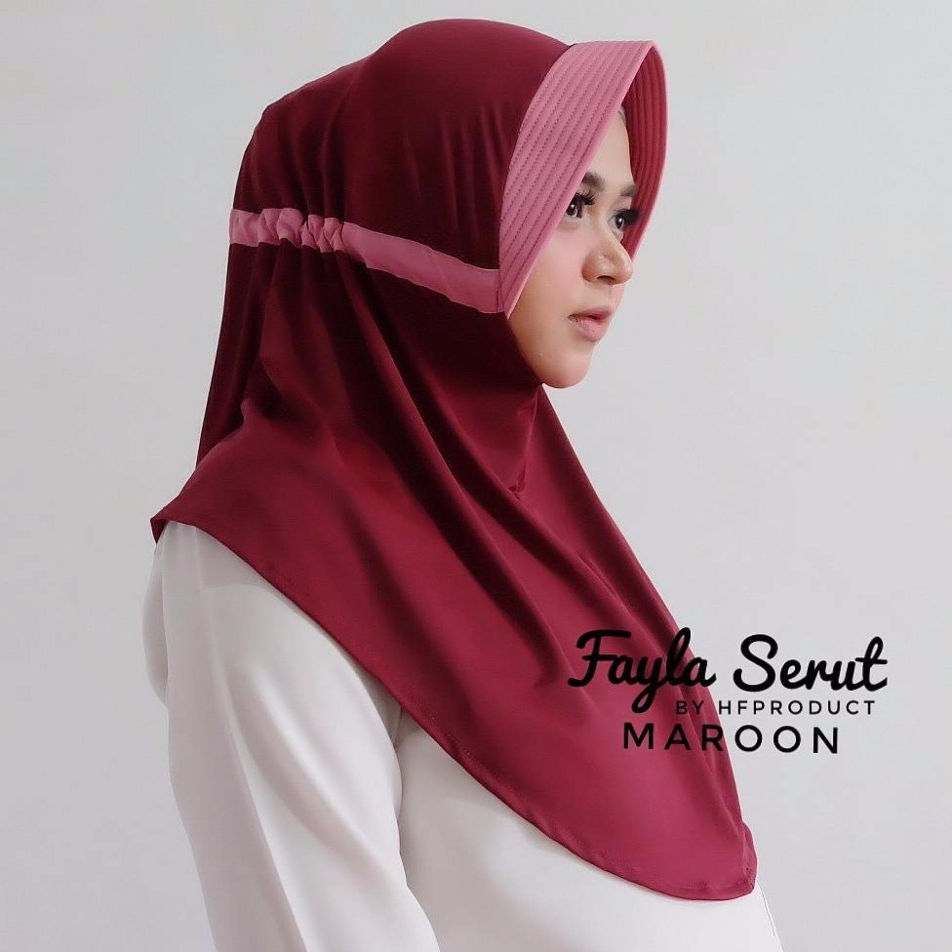 Hijab Jilbab Instant - Fayla Serut