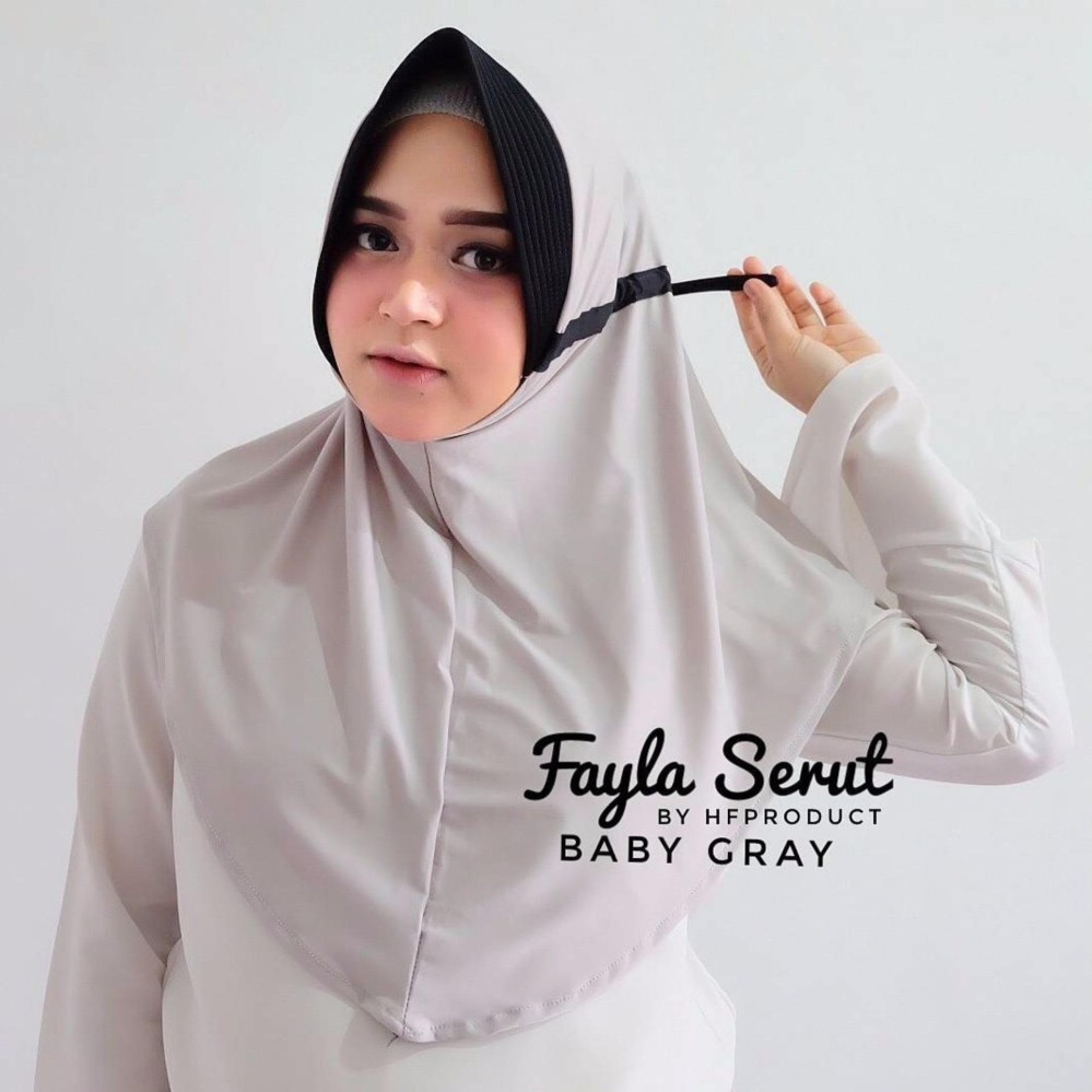 Hijab Jilbab Instant - Fayla Serut