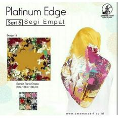 Hijab - Jilbab Segi Empat - Hijab Motif - Bahan Paris Eropa - Hijab Trendi - Fashion Wanita