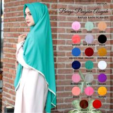 Hijab Kananta Jilbab Bergo Instan Hijab Motif Warna Kain Kaos TC Bergo PinguinInstan