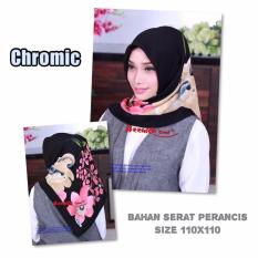 Hijab -krudung segi empat chromic -jilbab modis dan trendy